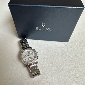 Bulova Diamond Bezel Watch